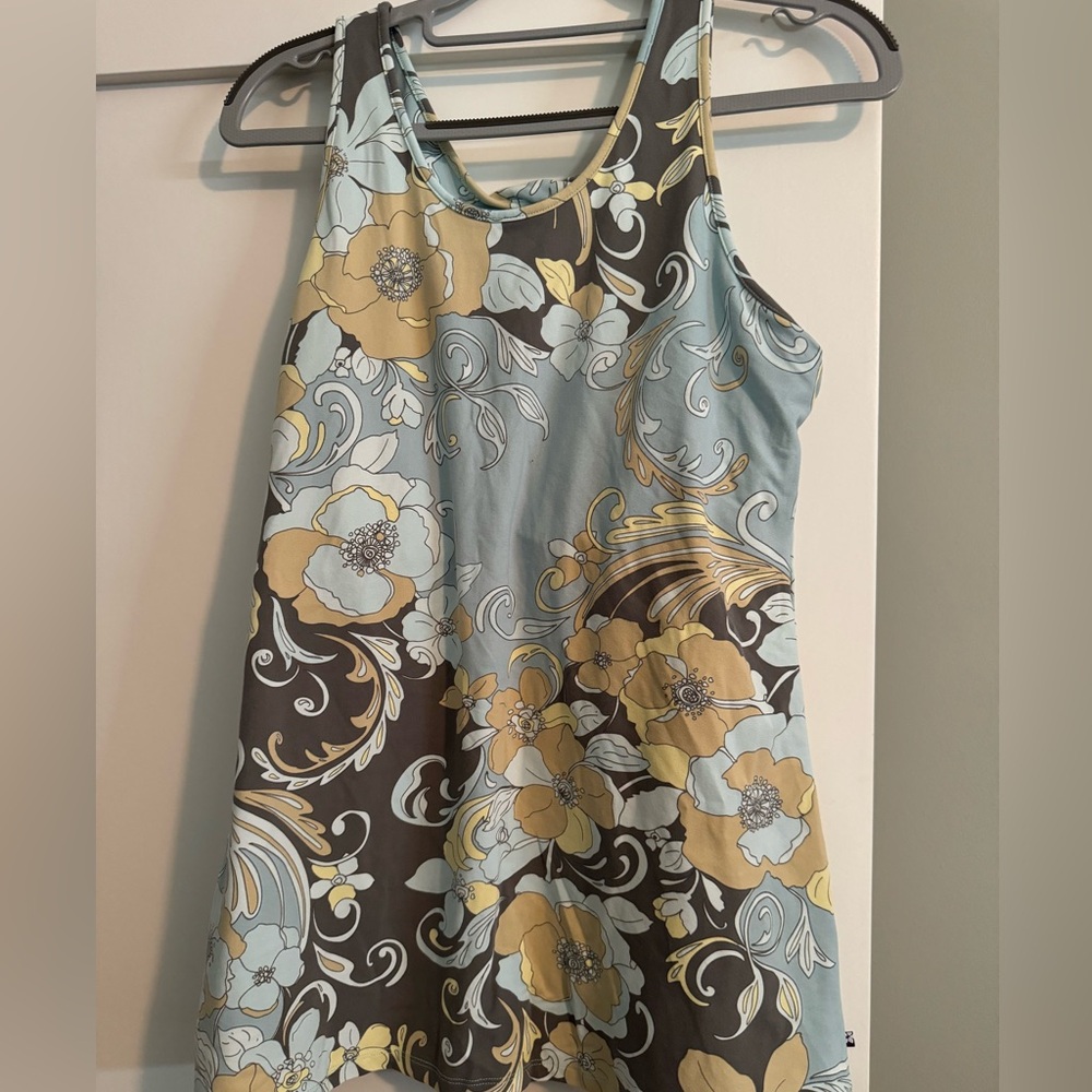 Garnet Hill zinni Yoga stretchy top - XL